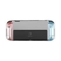 Capa Protetora De Silicone Para Nintendo Switch OLED, Bolsa Macia Para Transporte, Acessórios