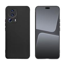 Capa protetora de silicone para o xiaomi 13 lite preto