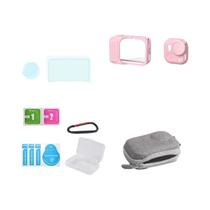 Capa Protetora De Silicone Ultra Para Insta360 GO Com Filme De Lente Para Acessórios De Câmera De