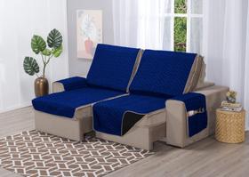 Capa Protetora De Sofá 2 Modulos 1.80 Metros Dupla Face Matelado Reclinavel Retratil Capa Protetora De Sofá 2 Modulos 1.80 Metros Dupla Face Matelado Reclinavel Retratil