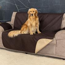 Capa Protetora De Sofá 4 Lugares King Dupla Face Impermeável