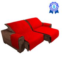 Capa protetora de sofá Impermeável retrátil 1,80m x 2,40m 2 partes