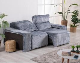 Capa Protetora de Sofá Retrátil Reclinavel 2 Lugares em Manta Luxo Capa Protetora de Sofá Retrátil Reclinavel 2 Lugares em Manta Luxo