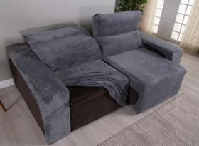 Capa Protetora de Sofá Retrátil Reclinavel 2 Lugares em Manta Luxo