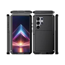 Capa Protetora De Tela À Prova De Choque E Poeira Para Samsung S23 S24 S25 Ultra