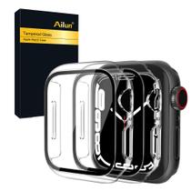 Capa Protetora de Tela Ailun para Apple Watch Series 9/8/7 (45mm)