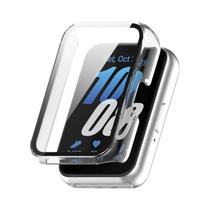 Capa Protetora De Tela De Plástico Rígido Fosco Para Samsung Galaxy Fit 3 Com Vidro Temperado