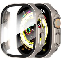 Capa protetora de tela, pacote com 2 unidades para Apple Watch Ultra/Ultra 2, 49 mm