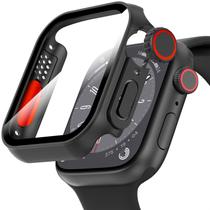 Capa protetora de tela Suoman para Apple Watch 44 mm preta