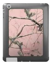 Capa protetora defender realtree rosa - ipad