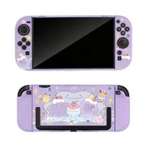 Capa Protetora Ditto Switch 2 Fosca Rígida Dividida Com Grip Macio Compatível Com Dock Para