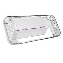 Capa Protetora Dock Flip Case Para Nintendo Switch Oled Crystal
