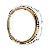 Capa Protetora Dura Para Samsung Galaxy Watch 8 Classic 46mm, Anel De Bezel, Case Bumper