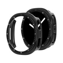 Capa Protetora Dura Para Samsung Galaxy Watch 8 Com Anel De Bezel De 40mm E 44mm