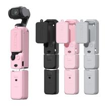 Capa protetora e capa de silicone para DJI OSMO Pocket 3 rosa Capa protetora e capa de silicone para DJI OSMO Pocket 3 rosa