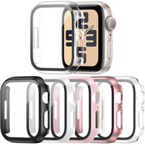 Capa protetora e protetor de tela para Apple Watch 40mm Capa protetora e protetor de tela para Apple Watch 40mm