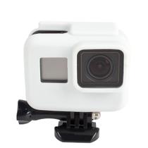 Capa Protetora Em Silicone Para Câmeras GoPro Hero 5, 6, 7 Black -Branca - Shoot