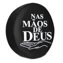 Capa Protetora Estepe Nas Mãos De Deus C/ Cadeado Doblô - Carrhel