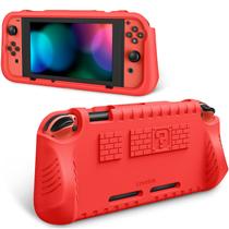 Capa protetora Fintie Kids para Nintendo Switch com 2 jogos