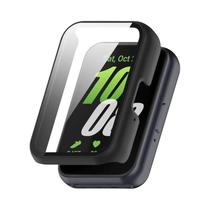 Capa Protetora Fosca Samsung Galaxy Fit3 com Moldura de PC e Vidro Temperado