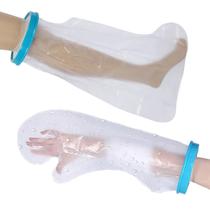 Capa Protetora Gesso Curativos Banho Kit Luva Bota Pos Cirurgico Protetor de Feridas Cicatrizacao Impermeavel Lesao Capa Protetora Gesso Curativos Banho Kit Luva Bota Pos Cirurgico Protetor de Feridas Cicatrizacao Impermeavel Lesao