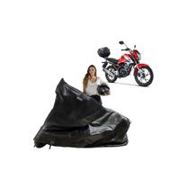 Capa Protetora Honda Cg 160 Titan Com Baú Impermeável Uv Capa Protetora Honda Cg 160 Titan Com Baú Impermeável Uv