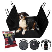 Capa Protetora Impermeável Banco Carro Pet Cães Safety Car Capa Protetora Impermeável Banco Carro Pet Cães Safety Car