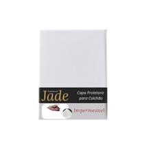 Capa Protetora Impermeável com Elástico Jade Solteiro 88x188x30cm Capa Protetora Impermeável com Elástico Jade Solteiro 88x188x30cm