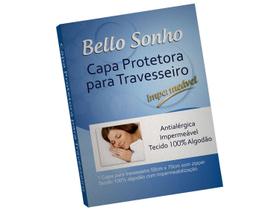 Capa Protetora Impermeável De Travesseiro Sleep Dry 70x50cm