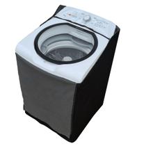 Capa Protetora Impermeavel Maquina Lavar Roupas Brastemp 11kg Ziper Painel Transparente Capa Protetora Impermeavel Maquina Lavar Roupas Brastemp 11kg Ziper Painel Transparente
