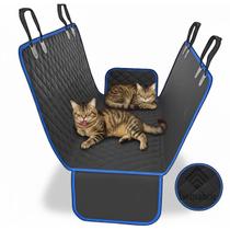 Capa Protetora Impermeável para Banco Traseiro de Carro Pet Acolchoada Premium para Cães e Gatos com Fixação Ajustável Capa Protetora Impermeável para Banco Traseiro de Carro Pet Acolchoada Premium para Cães e Gatos com Fixação Ajustável