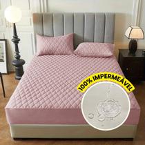 Capa Protetora Impermeável Para Colchão de Casal King Capa Impermeável Matelada