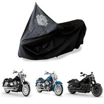 Capa Protetora Impermeável Para Moto Harley Davidson
