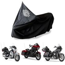 Capa Protetora Impermeável Para Moto Harley Davidson