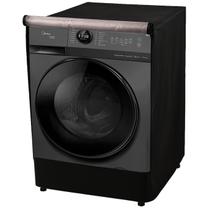 Capa Protetora Impermeavel Reforçada Maquina Lava Seca Midea Healthguard 13kg Preta