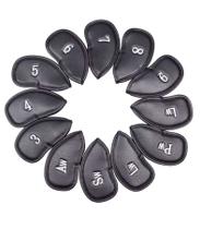 Capa Protetora Impermeável Taco De Golfe Kit com 12 Peças