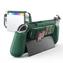 Capa protetora KIWIHOME Dockable para Nintendo Switch OLED 7" verde