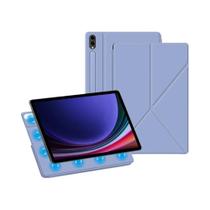 Capa Protetora Magnética De Couro PU De 12,4 Polegadas Para Samsung Galaxy Tab S7 S8 S9 FE plus