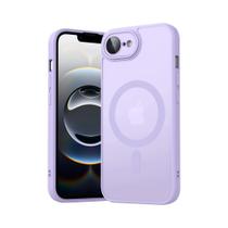 Capa Protetora Magnética Fosca Translúcida À Prova De Choque Para iPhone 16e Magsafe 17e Com Capa Protetora Magnética Fosca Translúcida À Prova De Choque Para iPhone 16e Magsafe 17e Com
