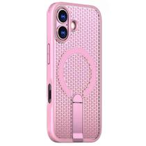 Capa Protetora Magnética para iPhone 17 Compatível com Magsafe, AntiAquecimento, Suporte Integrado e Carregamento por Aproximação Brcshop