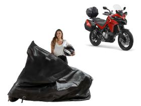Capa Protetora Moto Ducati Multstrada V2 S com Baú