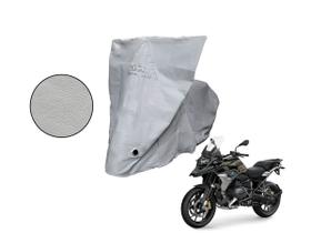 Capa Protetora Moto Sol Chuva BMW GS 1200 ADV Cinza