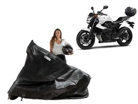 Capa Protetora Moto Yamaha XJ6 XJ7 com Baú /Bauleto