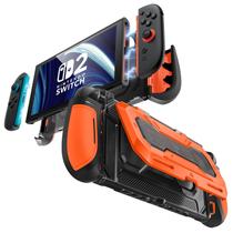 Capa protetora Mumba Dockable para Nintendo Switch 2 Titan Orange