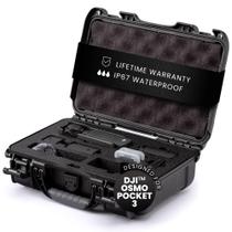 Capa protetora NANUK 909 com espuma para DJI Osmo Pocket 3 - preta