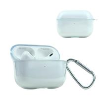 Capa Protetora Nerdcase Compatível AirPods Pro 1 e 2, Silicone Transparente Capa Protetora Nerdcase Compatível AirPods Pro 1 e 2, Silicone Transparente