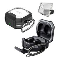 Capa Protetora Nerdcase Compatível com Samsung Galaxy Buds FE, Buds Core, Buds 2, Pro e Live, Suporte Adaptado, Resistente Transparente Capa Protetora Nerdcase Compatível com Samsung Galaxy Buds FE, Buds Core, Buds 2, Pro e Live, Suporte Adaptado, Resistente Transparente