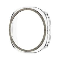 Capa Protetora Oca De PC Para Samsung Galaxy Watch 8 De 44mm, Case Bumper Escala Com Anel De Bezel