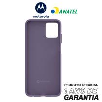 Capa Protetora Original Motorla Anti Impacto - Moto G32 Roxo