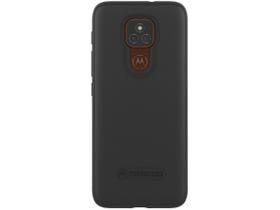 Capa Protetora Original Motorola Anti Impacto - Moto E7 Plus Preto